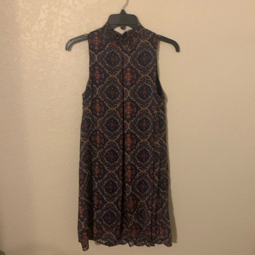 sprinkles multi colored sleeveless dress size medium